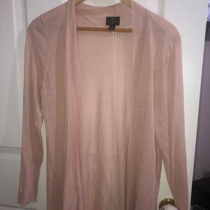 Pink cardigan